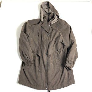 Classic Elements women's‎ Brown Removable hood Jacket Size S 6-8 D95